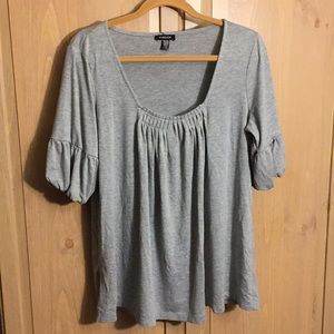 Forever gray blouse